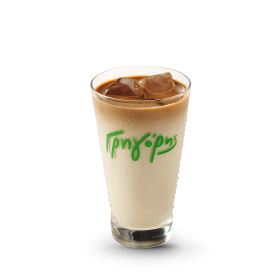 Iced Latte Regular Decaf Water Processed Mexico