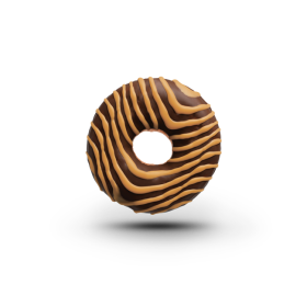 Donut με γέμιση Καραμέλας Tεμάχιο