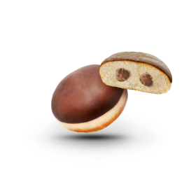 Donut με γέμιση Πραλίνας Tεμάχιο