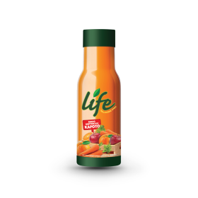 Life Χυμός Μήλο Πορτοκάλι Καρότο 400ml