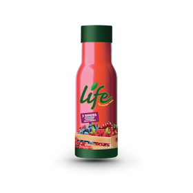 Life Χυμός Κράνμπερι, Ράσμπερι 400ml
